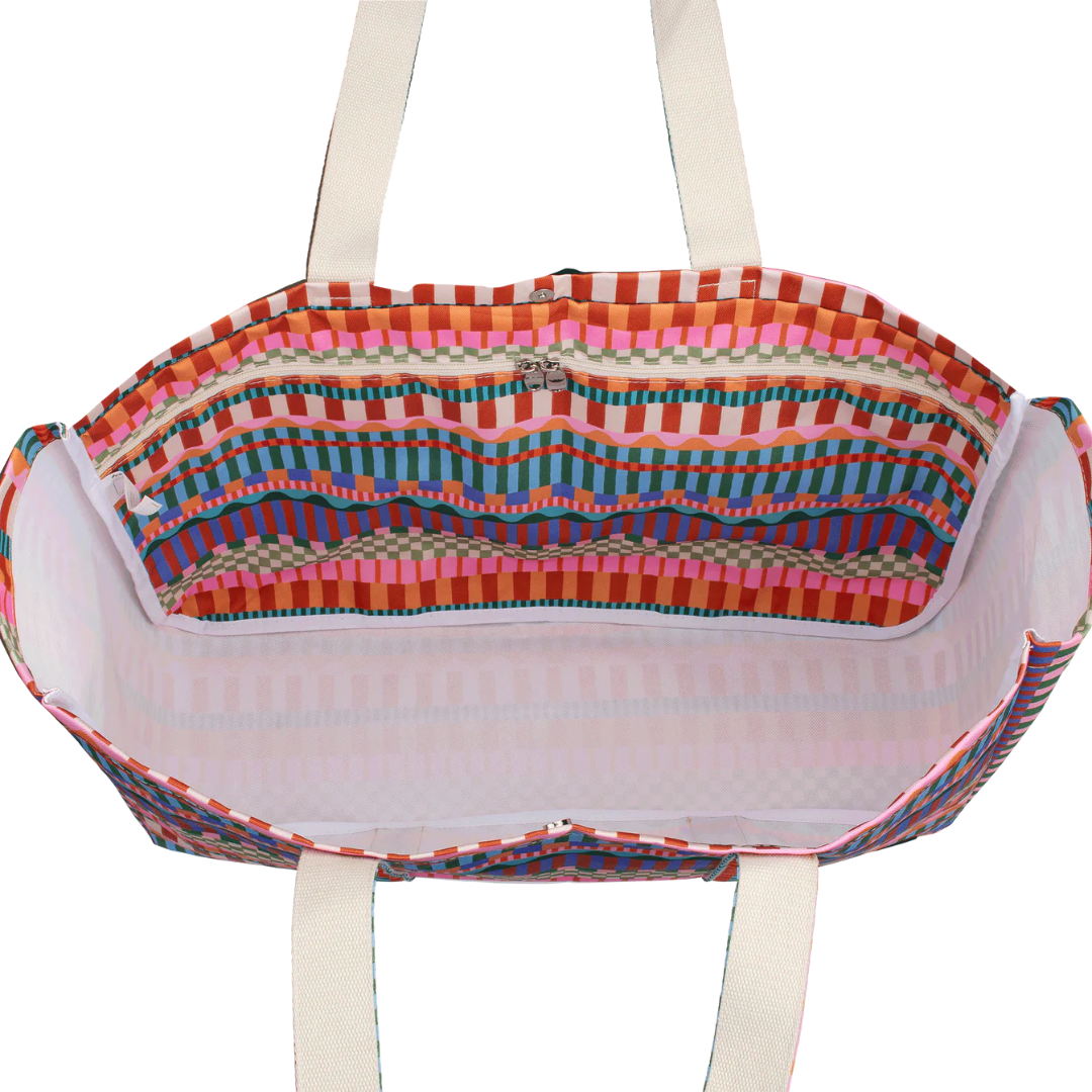 Carryall Cargo Blocks and Stripes