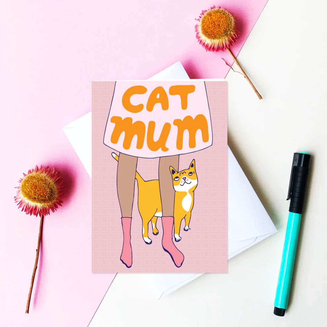 Cat Mum Card