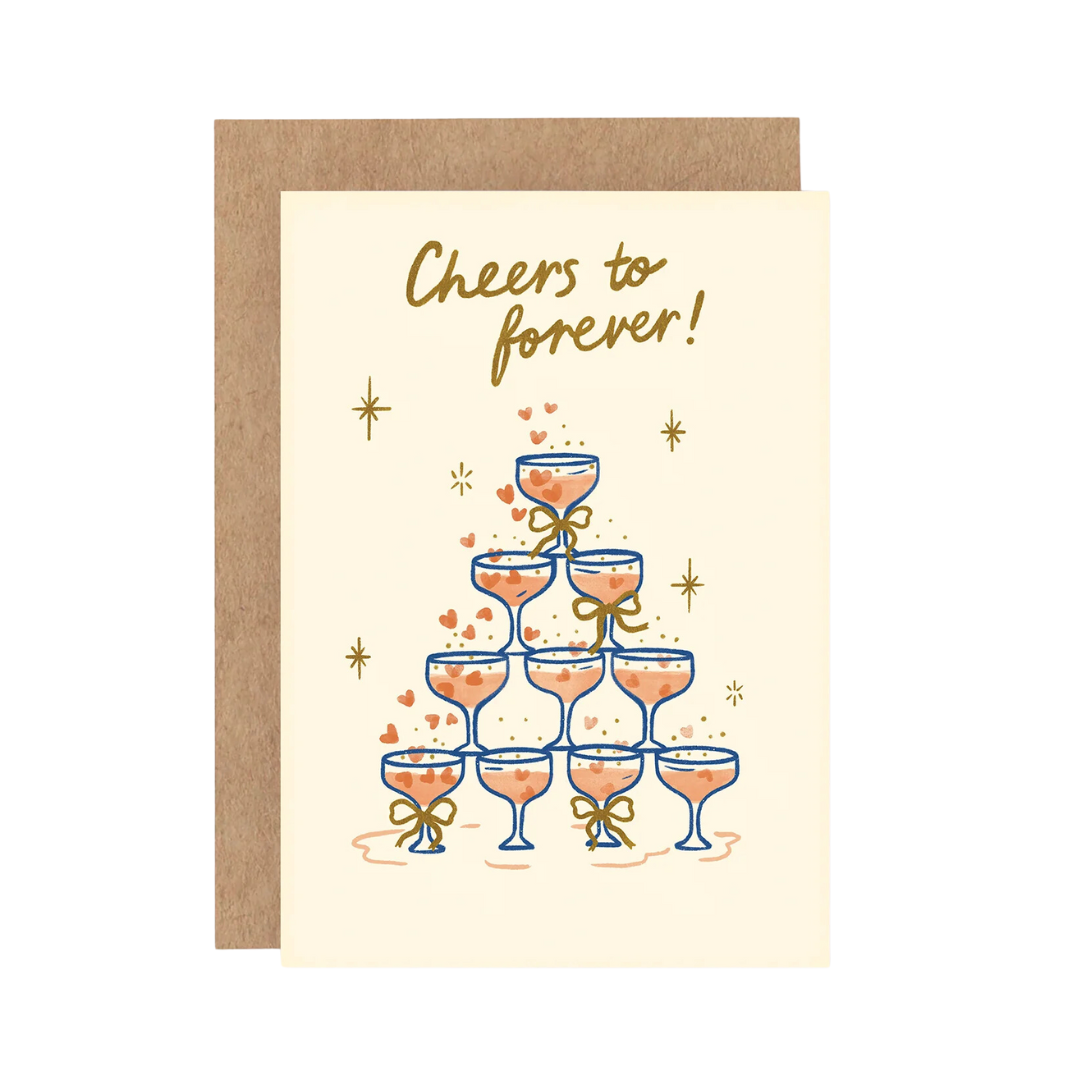 Cheers to Forever Card