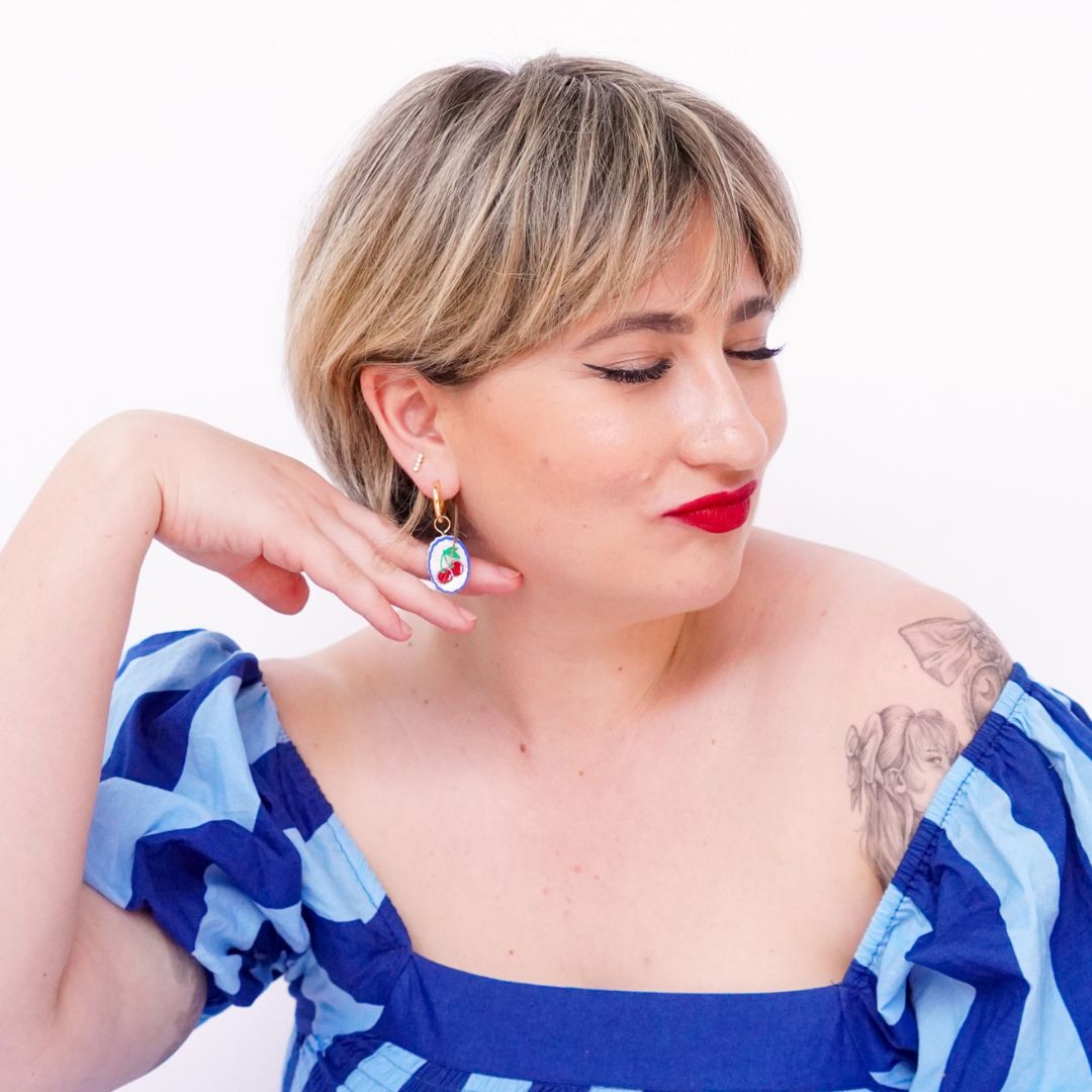 Cherries Charm - with Sleepers