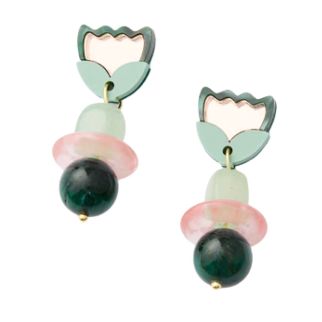 Clio - Green/Rose
