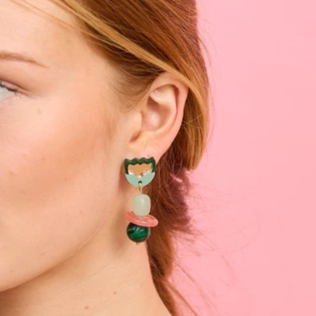 Clio - Green/Rose