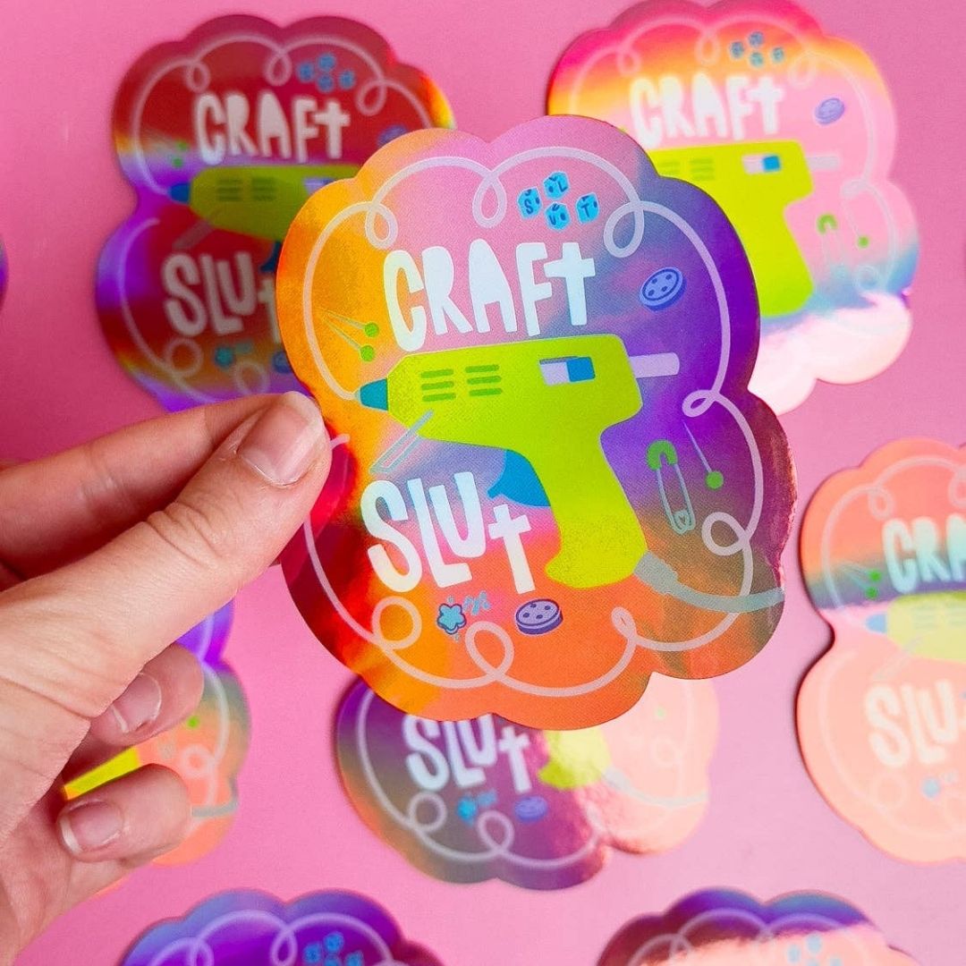 Craft Slut Sticker