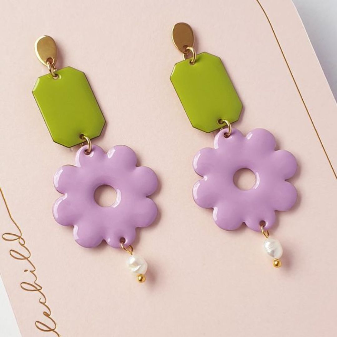 Debutant - Lilac/Green