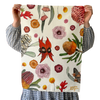 Beautiful Australian "desert flower" tea towel will look fabulous in any home, by Emma Morgan