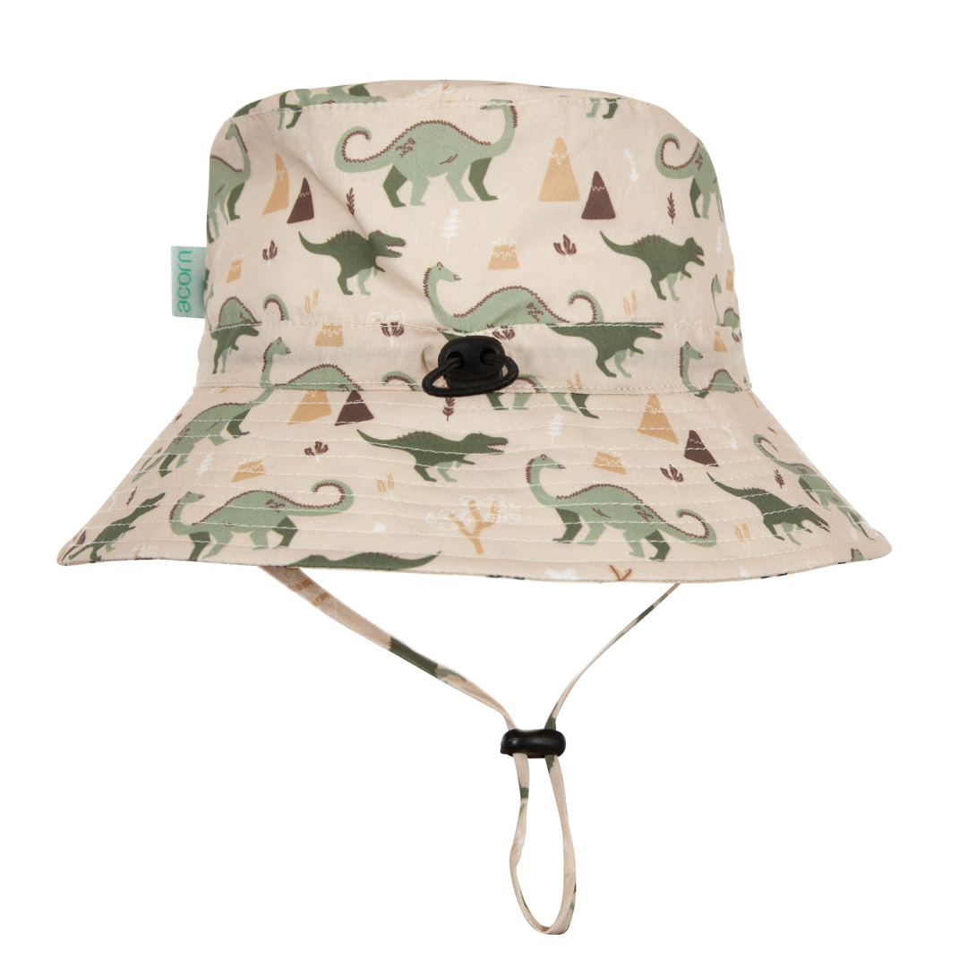 Acorn Hats - Dino Delight wide brim bucket hat