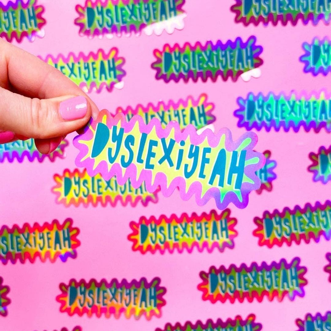Dyslexiyeah Sticker