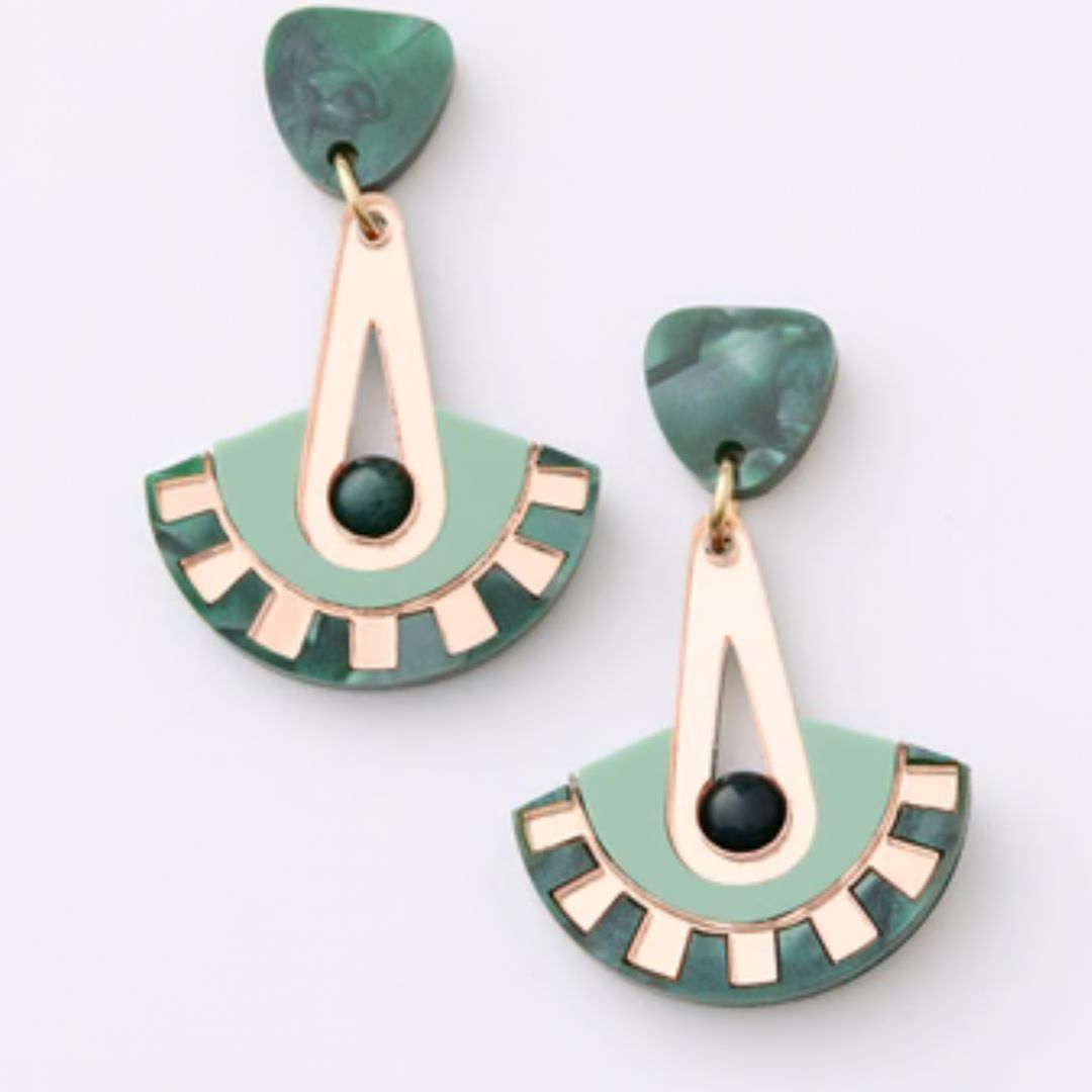Electra - Green/Rose