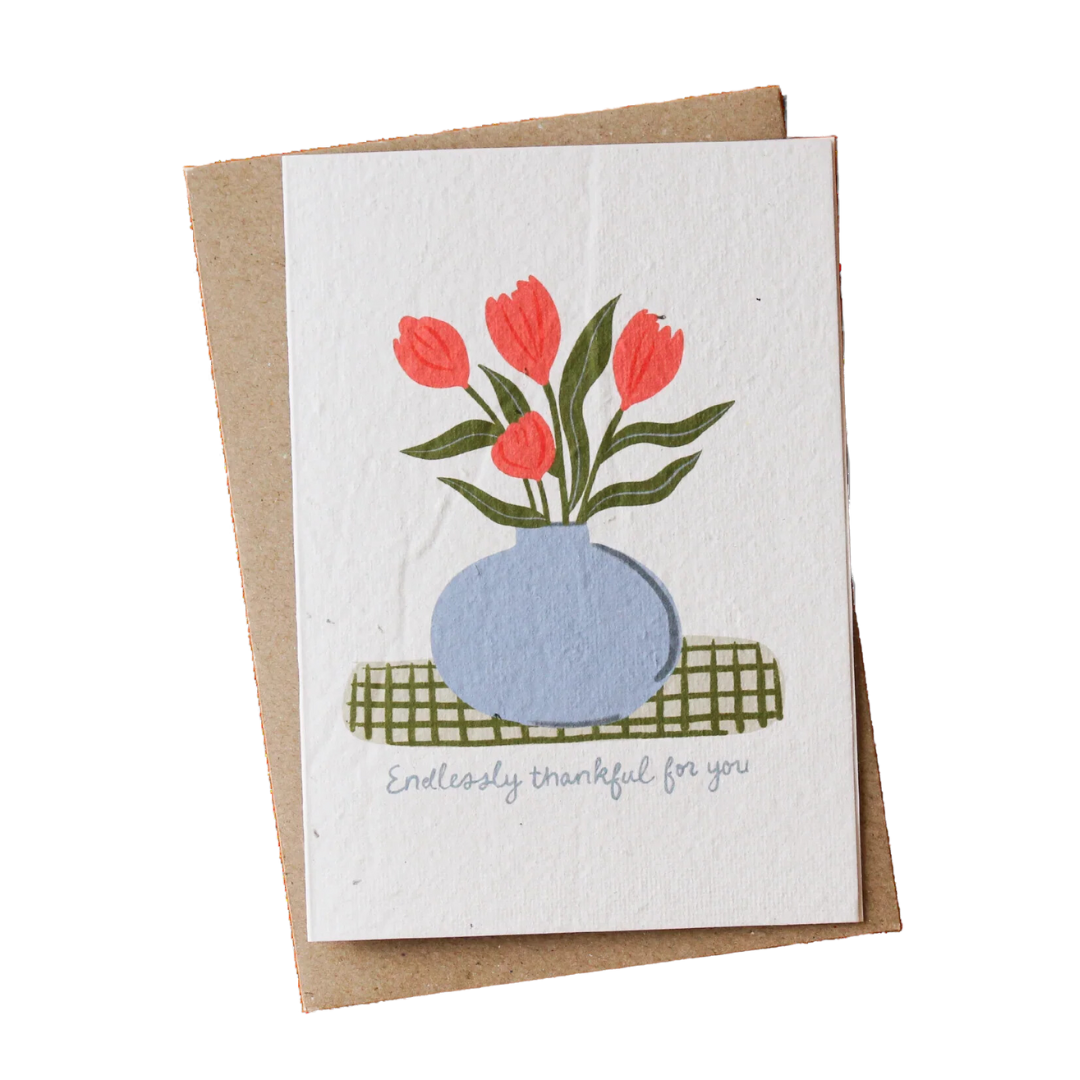 Endlessly Thankful // Plantable Card
