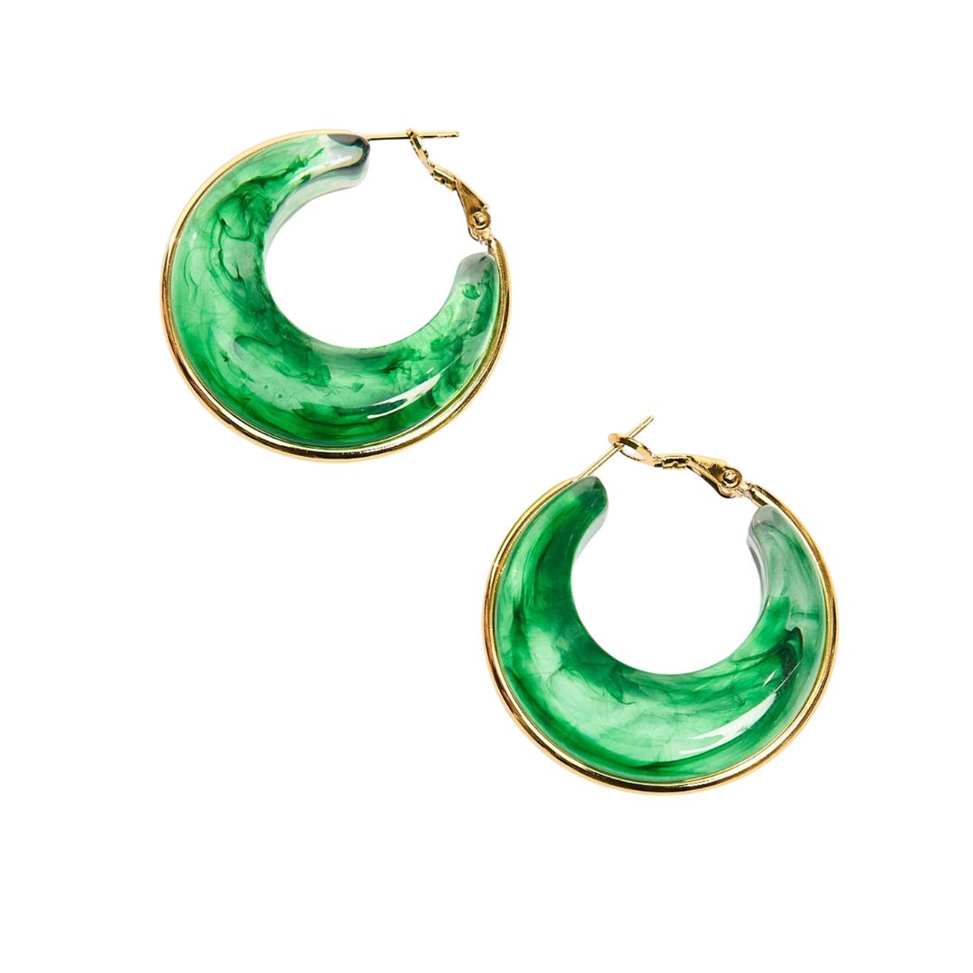Evermore Hoop Earring: Daintree