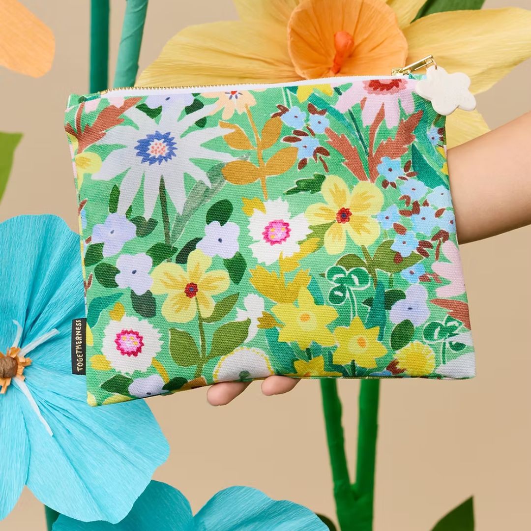 Flower Kingdom Everyday Pouch