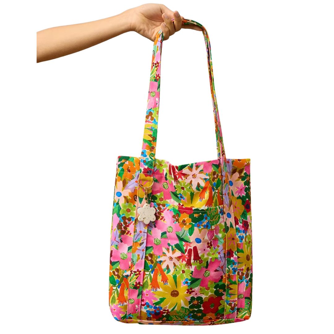 Everyday Tote: Hyperfloral