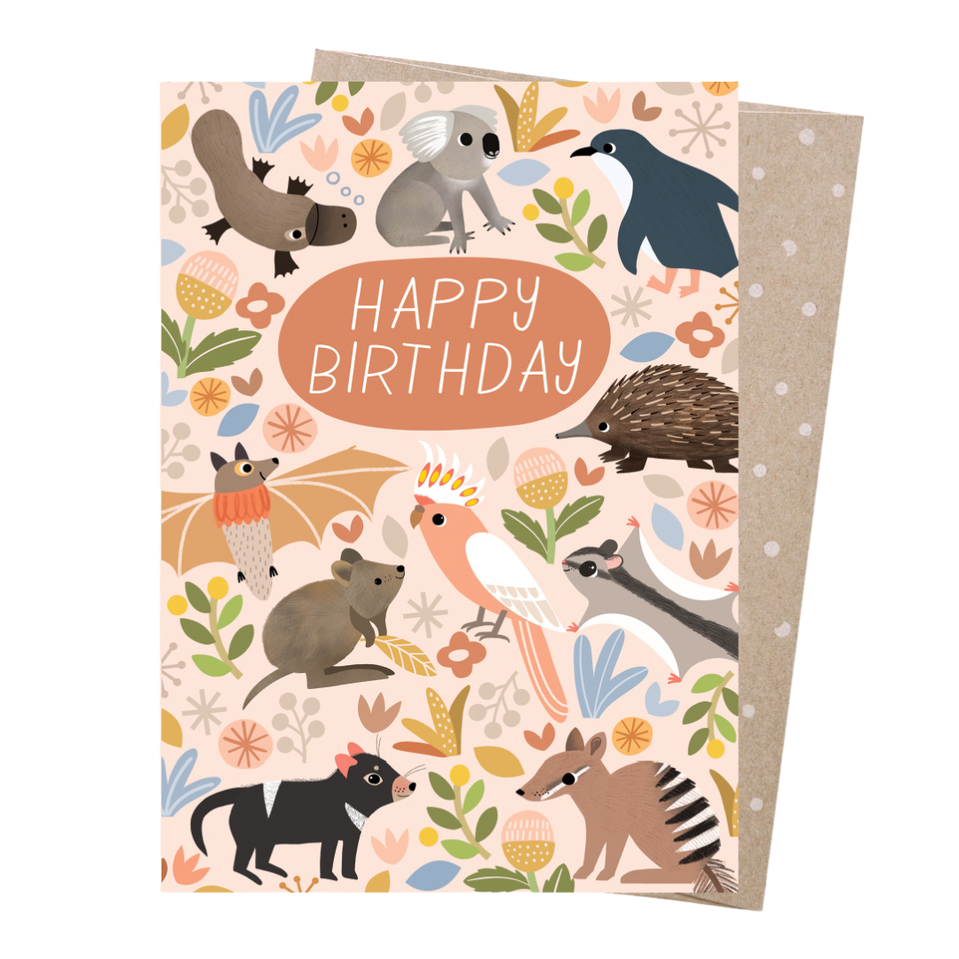 Everyones invited greeting cards -Featuring bright and colourful artwork by Australian illustrator Sarah Allen.