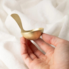 Brass Wagtail scoop by Ferro Forma