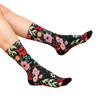 Flower Dance Socks - Featuring original hand drawn 'FLOWER DANCE‘ print - Inspired by travelling the outback and the wildflowers seen between the bush and the desert. Featuring a lush bouquet of Sturt Desert Pea, Kangaroo paw, Paper daisy varieties, Flannel flower and Sturt Desert Rose