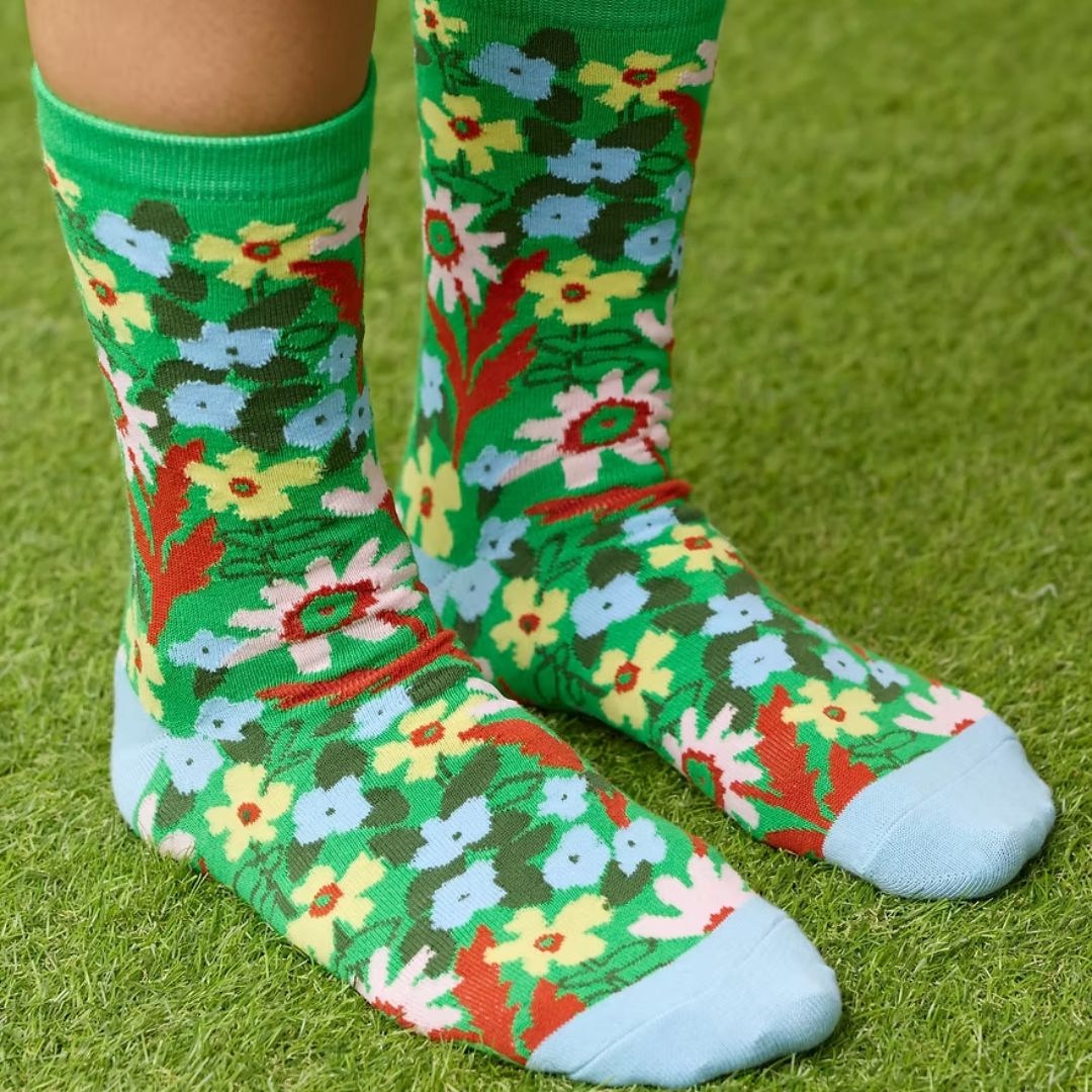 Flower Kingdom Socks