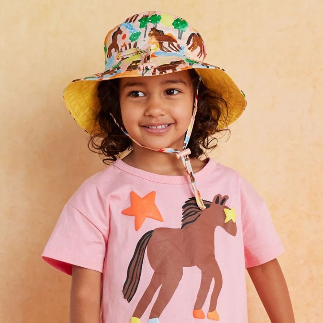 Giddy Up Kids Sun Hat
