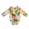 Giddy Up Long Sleeve Bodysuit - Organic