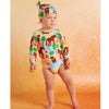 Giddy Up Long Sleeve Bodysuit - Organic