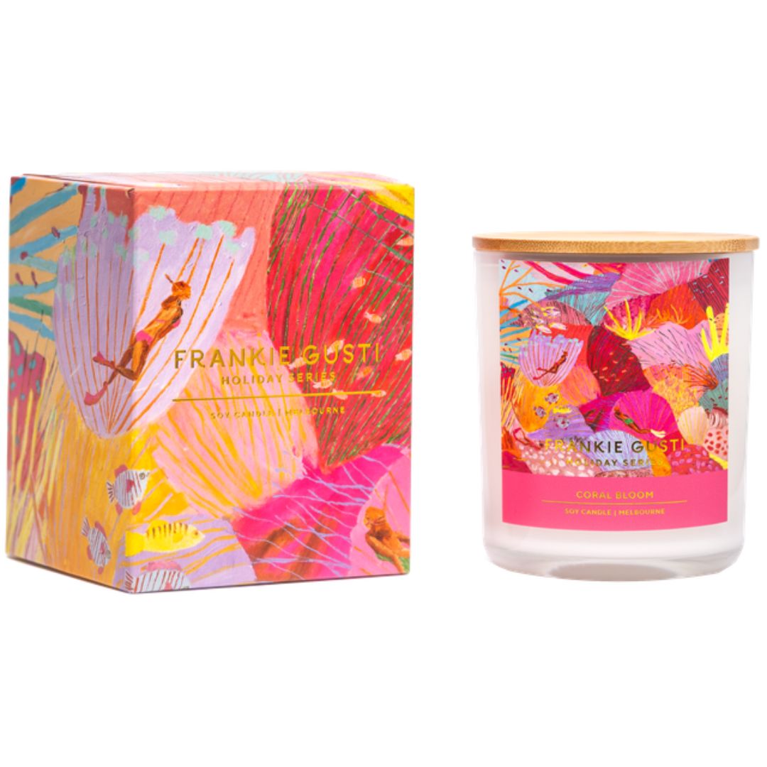 HOLIDAY CANDLE | CORAL BLOOM