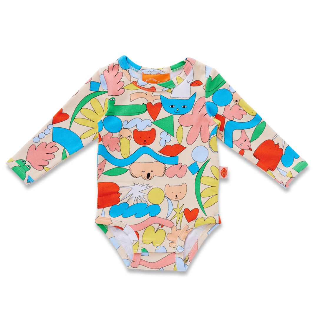Little Billabong Long Sleeve Bodysuit