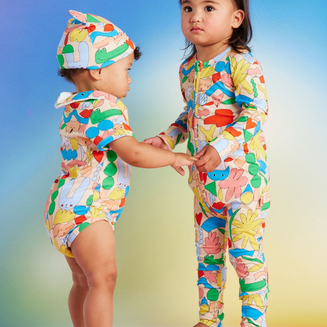 Little Billabong - Long Sleeve Zip Suit