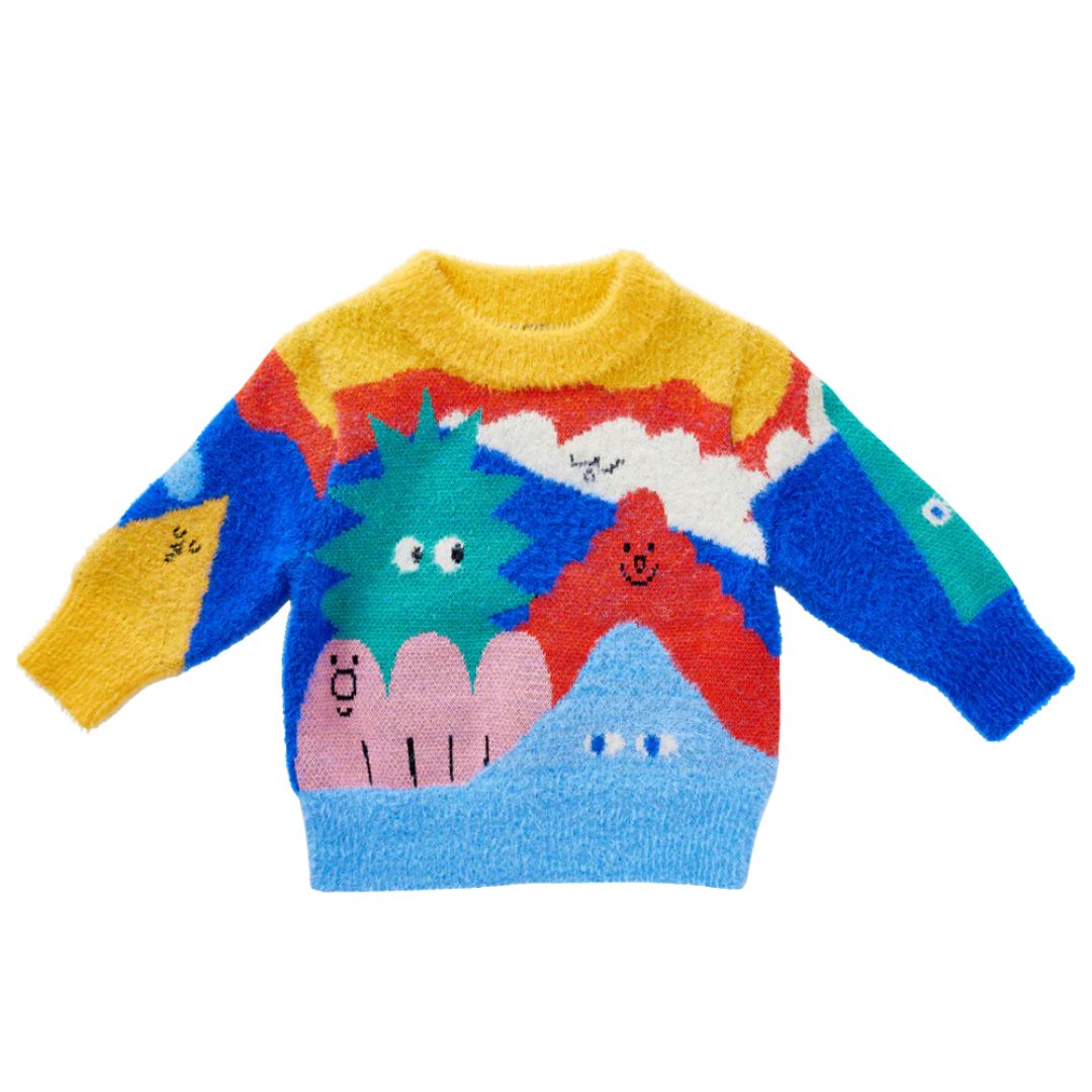 Mount Wiggly - Knit Jumper