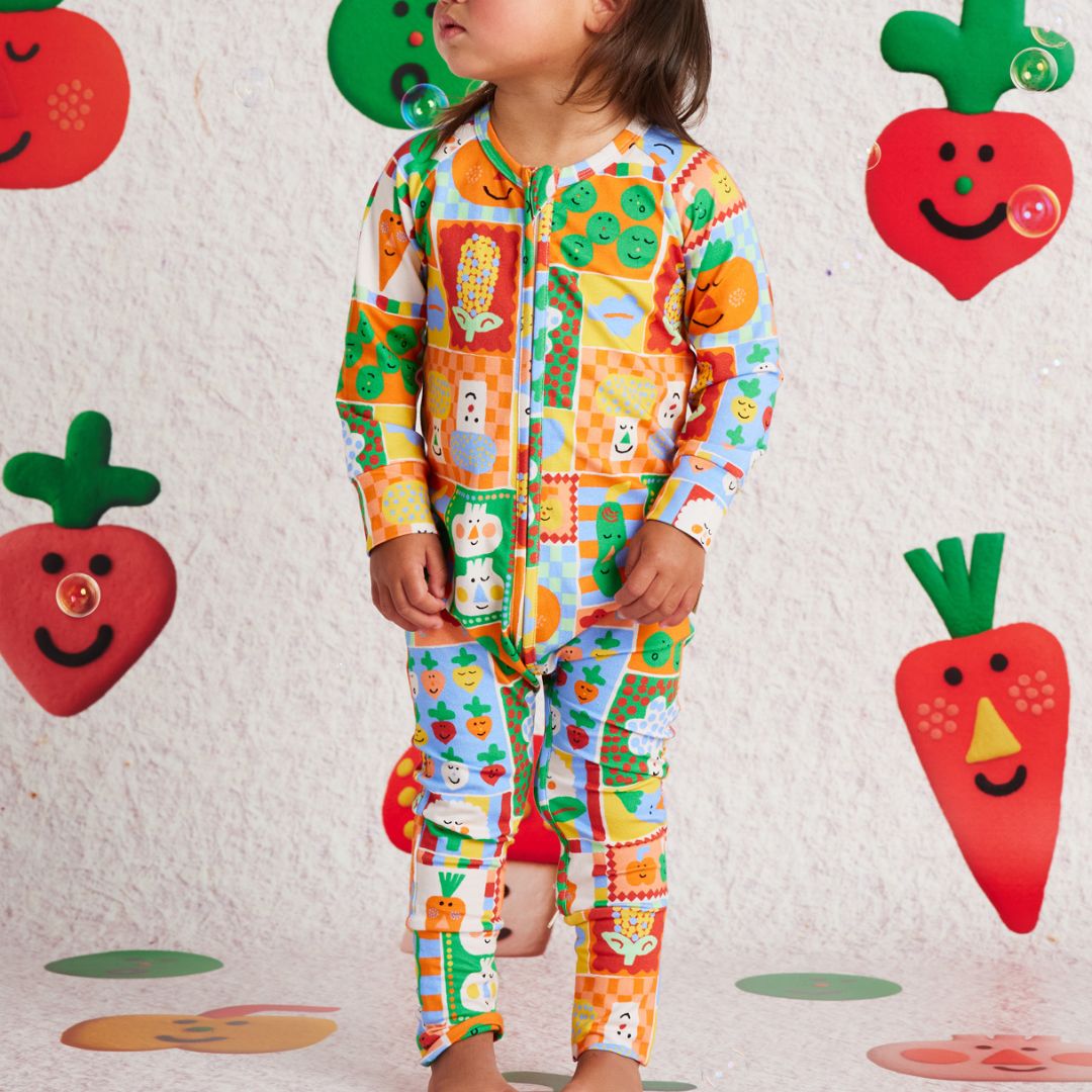 Pocket Patch- Long Sleeve Zip Suit