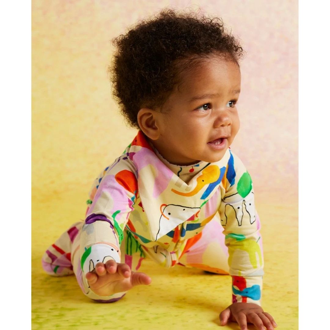 Happy Herd- Yoyo Bib - Organic