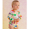 Happy Herd Long Sleeve Bodysuit - Organic