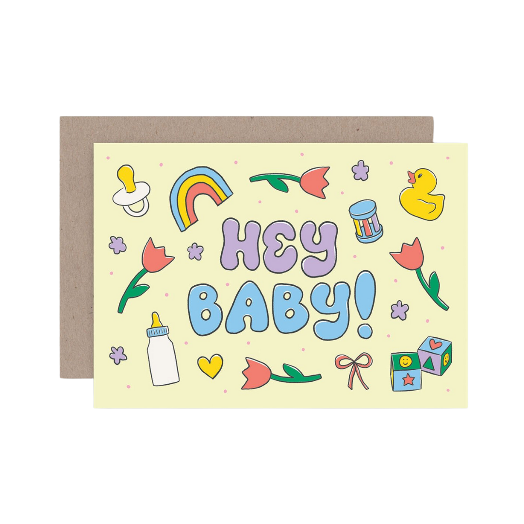 Hey Baby Card