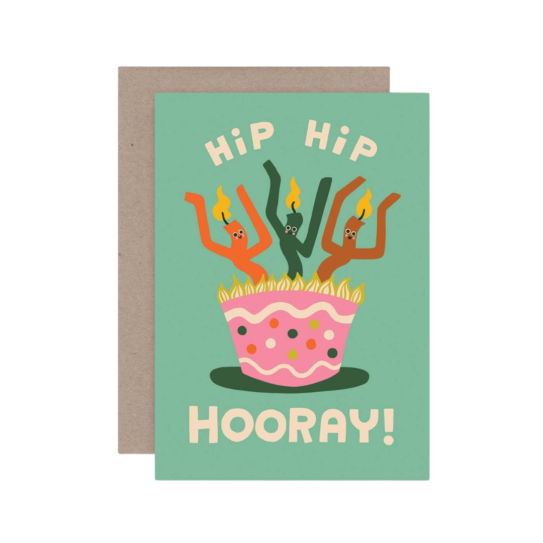 HIP HIP HOORAY card