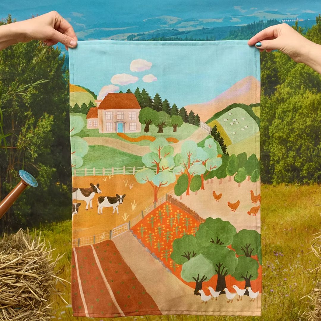 Hobby Farmn Tea Towel