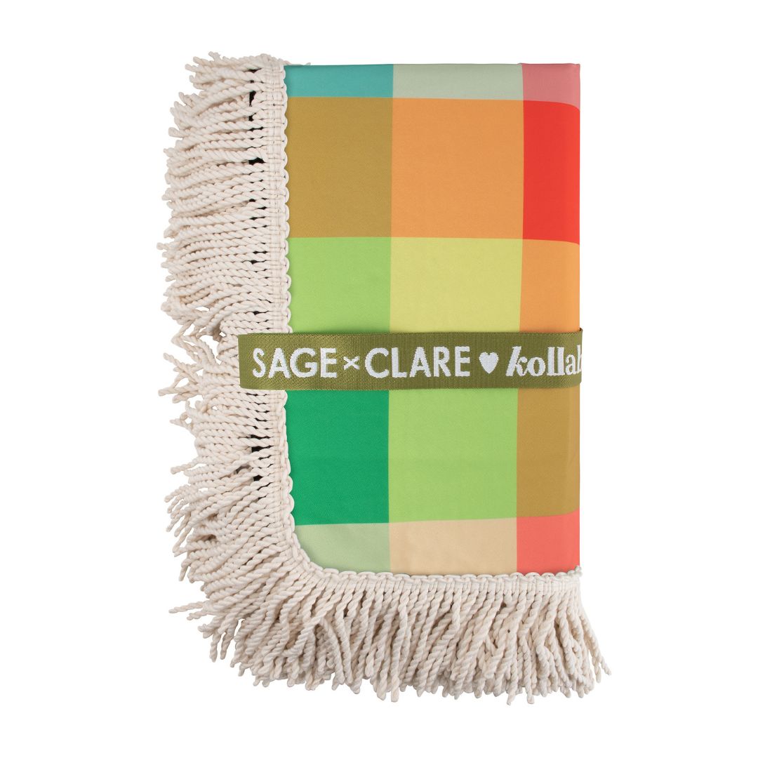 Kollab ♥ Sage x Clare Beach Bag Floria