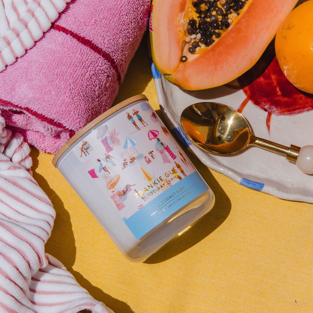 HOLIDAY SERIES CANDLE | COCONUT SURF BY JANEY FORBES