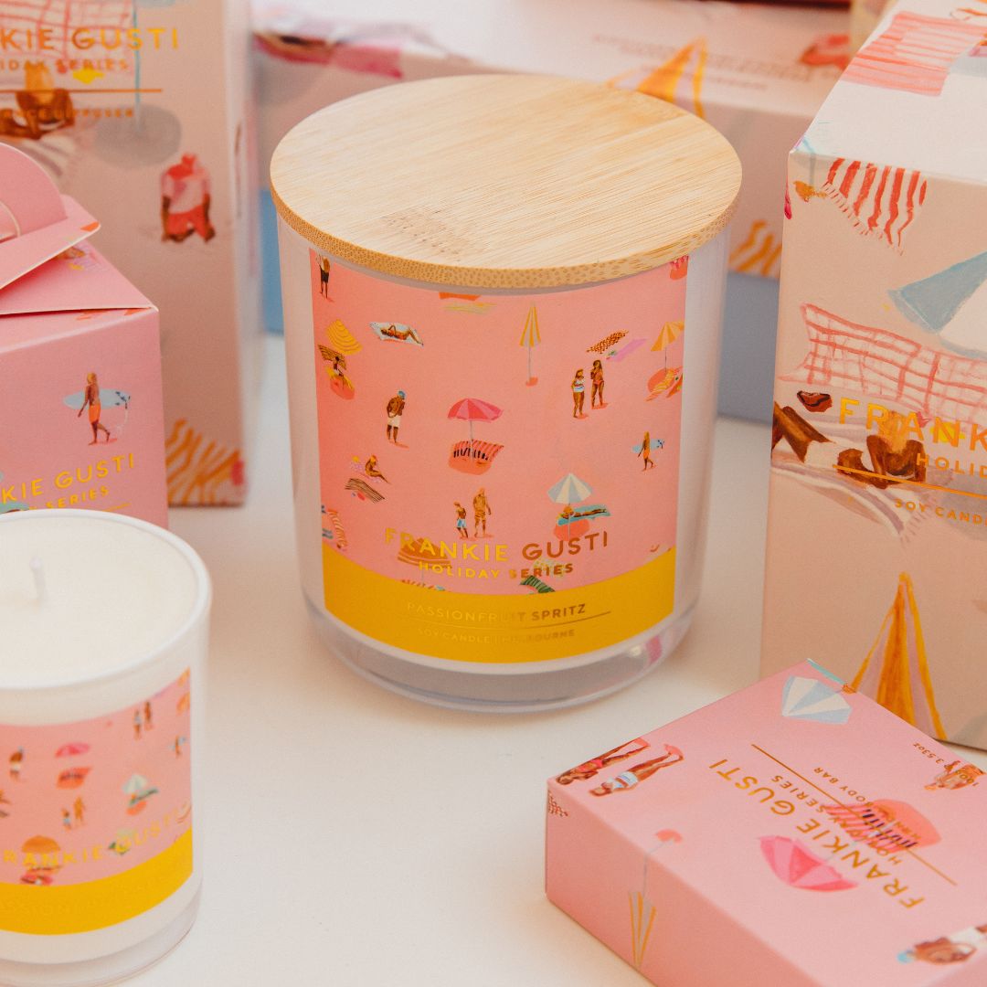 HOLIDAY SERIES CANDLE | PASSIONFRUIT SPRITZ BY JANEY FORBES
