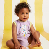 Ice cream terry singlet suit by Halcyon nights