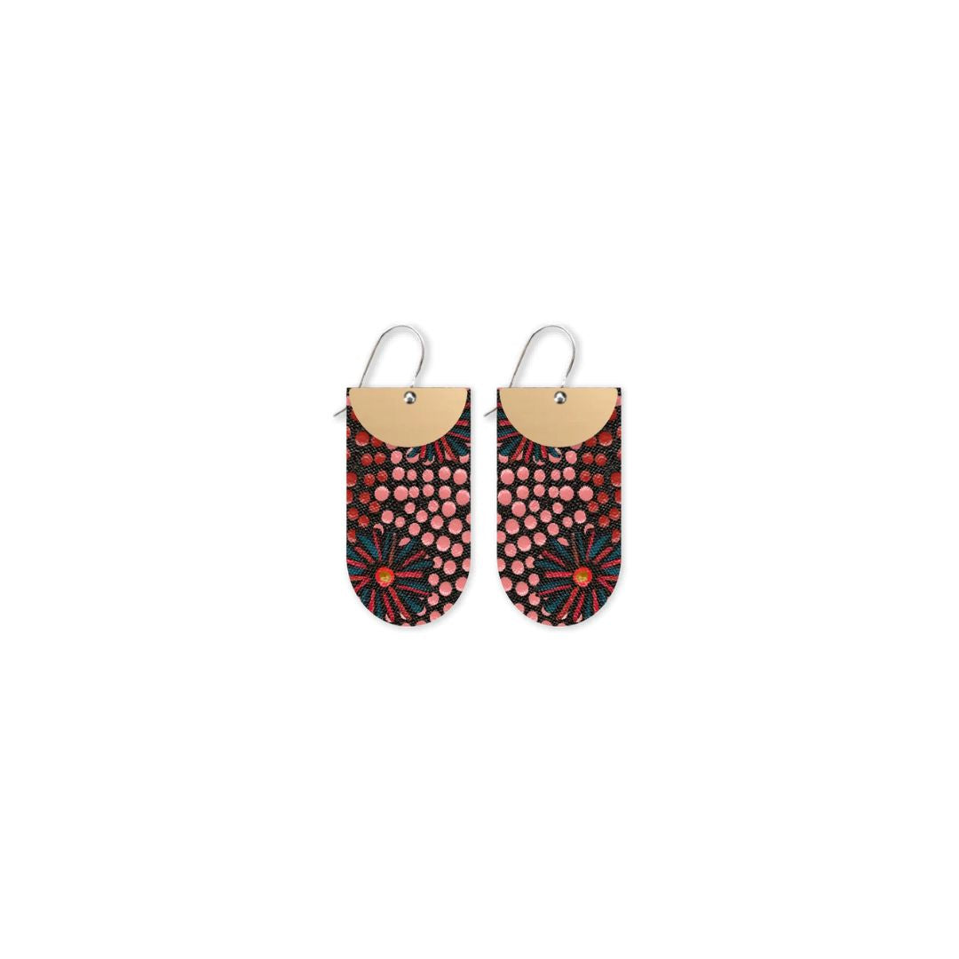 Jellurgal Generations Layered Tab Drop Earring