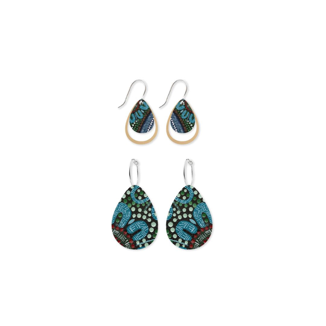 Jellurgal Songlines Duo Tears Pack Earring