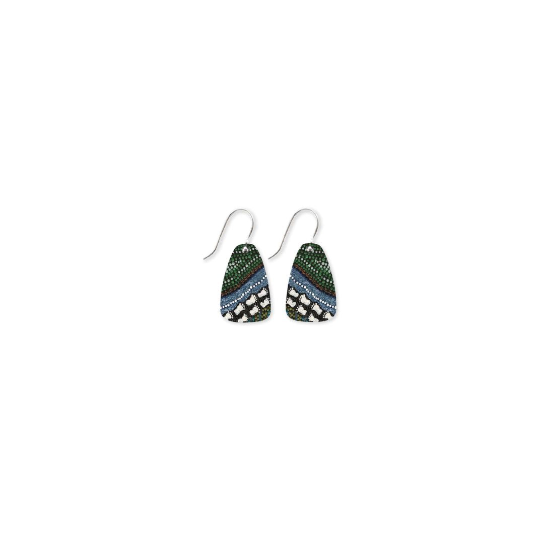 Jellurgal Songlines Small Summit Drop Earring