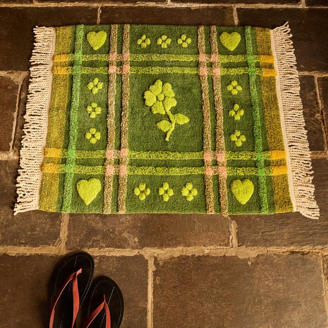 Josephine Bath Mat - Hunter Green