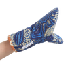 The African-batik-inspired Kavi design adds depth and contrast to your space. Indulge in indigo blues, delicate florals and botanicals with this gorgeous oven mitt from Sage & Clare