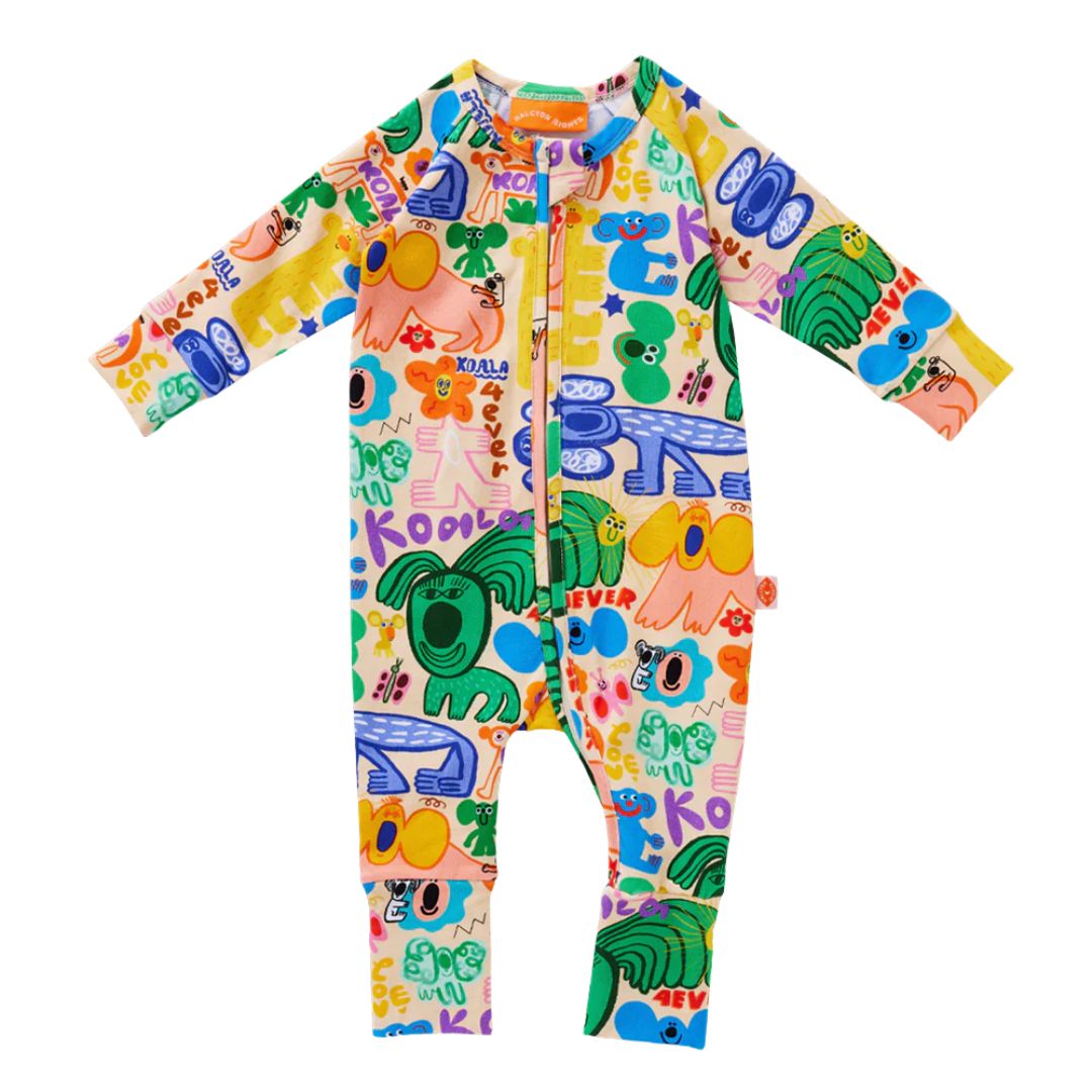 Koala 4ever - Long Sleeve Zip Suit