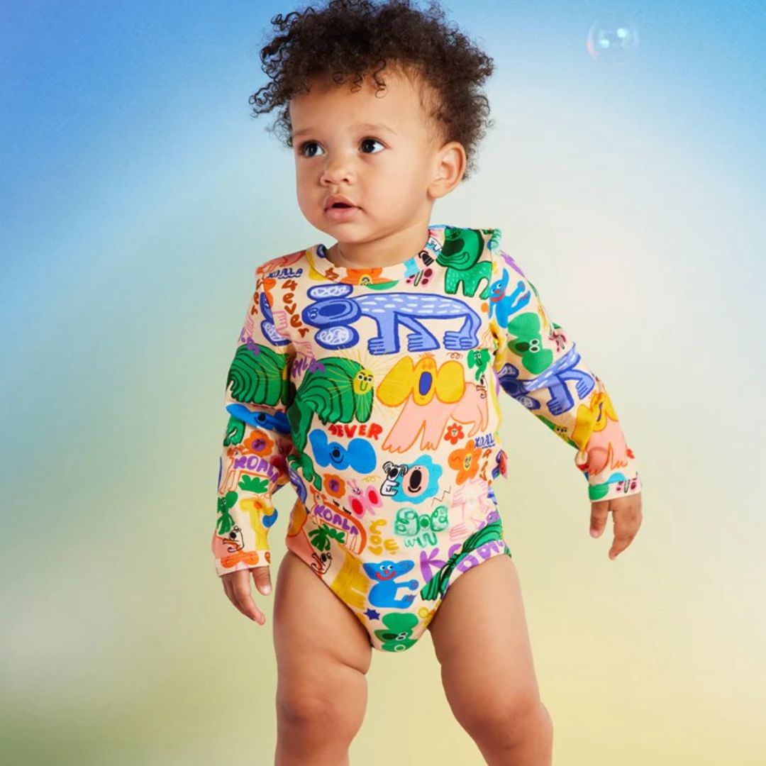 Koala 4ever Long Sleeve Bodysuit