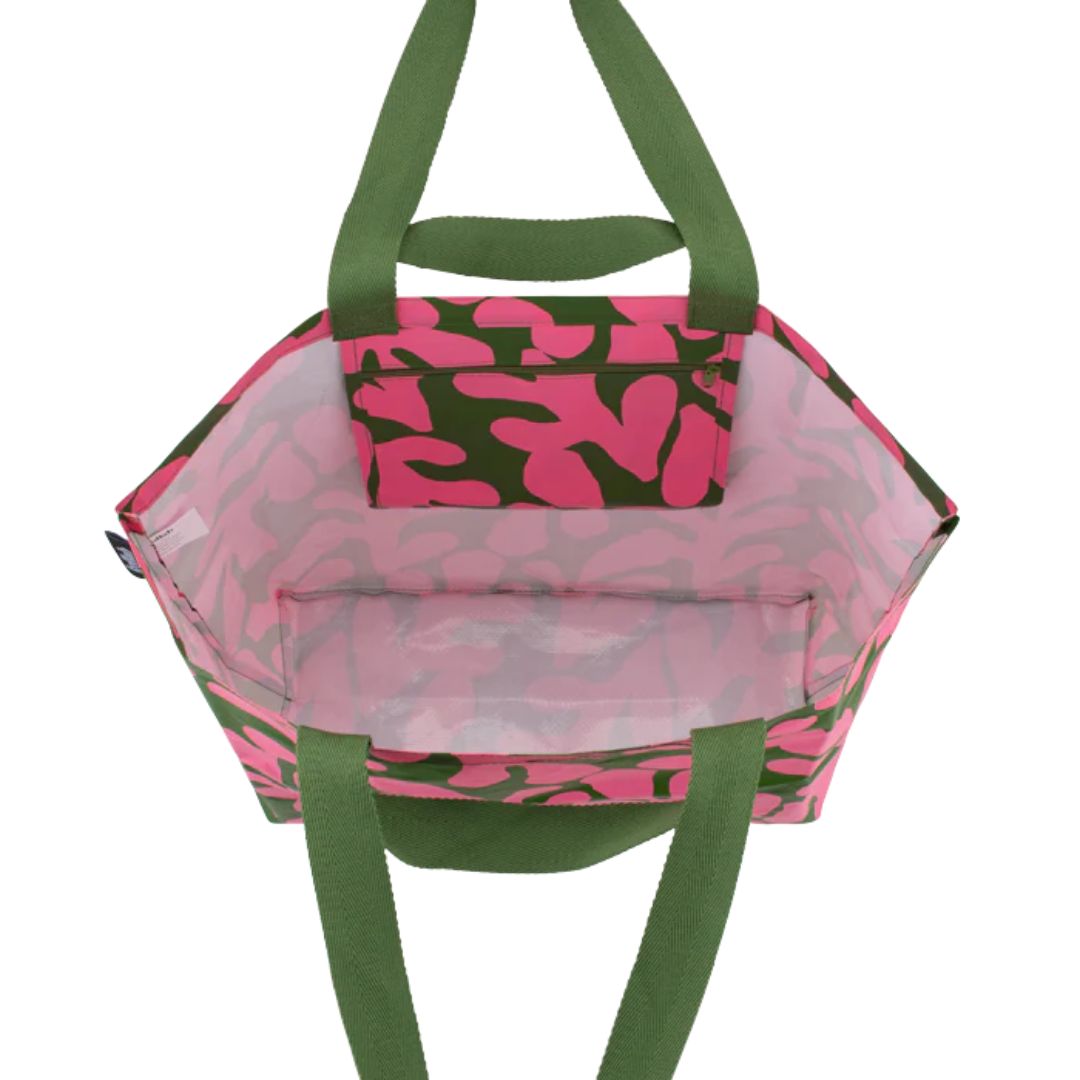 Shopper Tote Coral Canopy