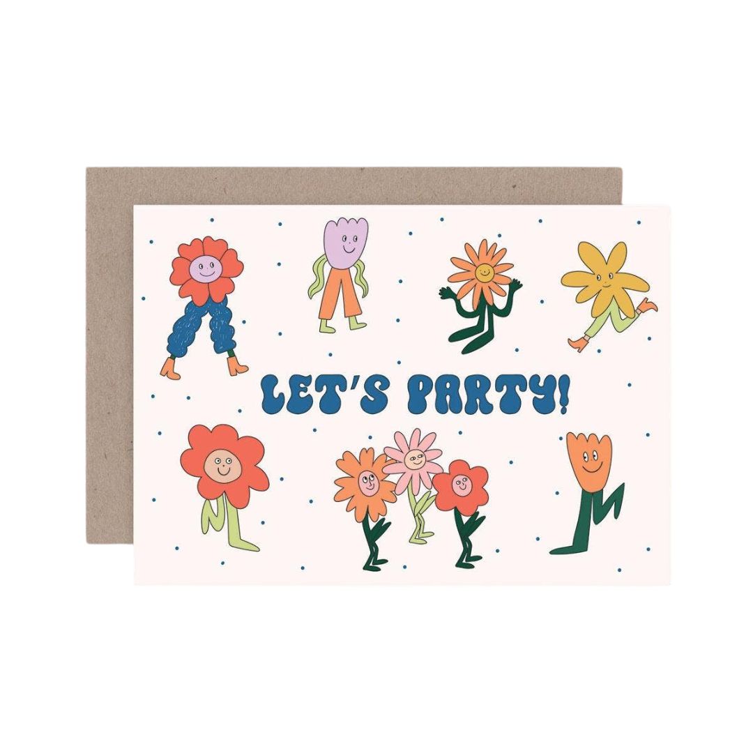 LET'S PARTY card