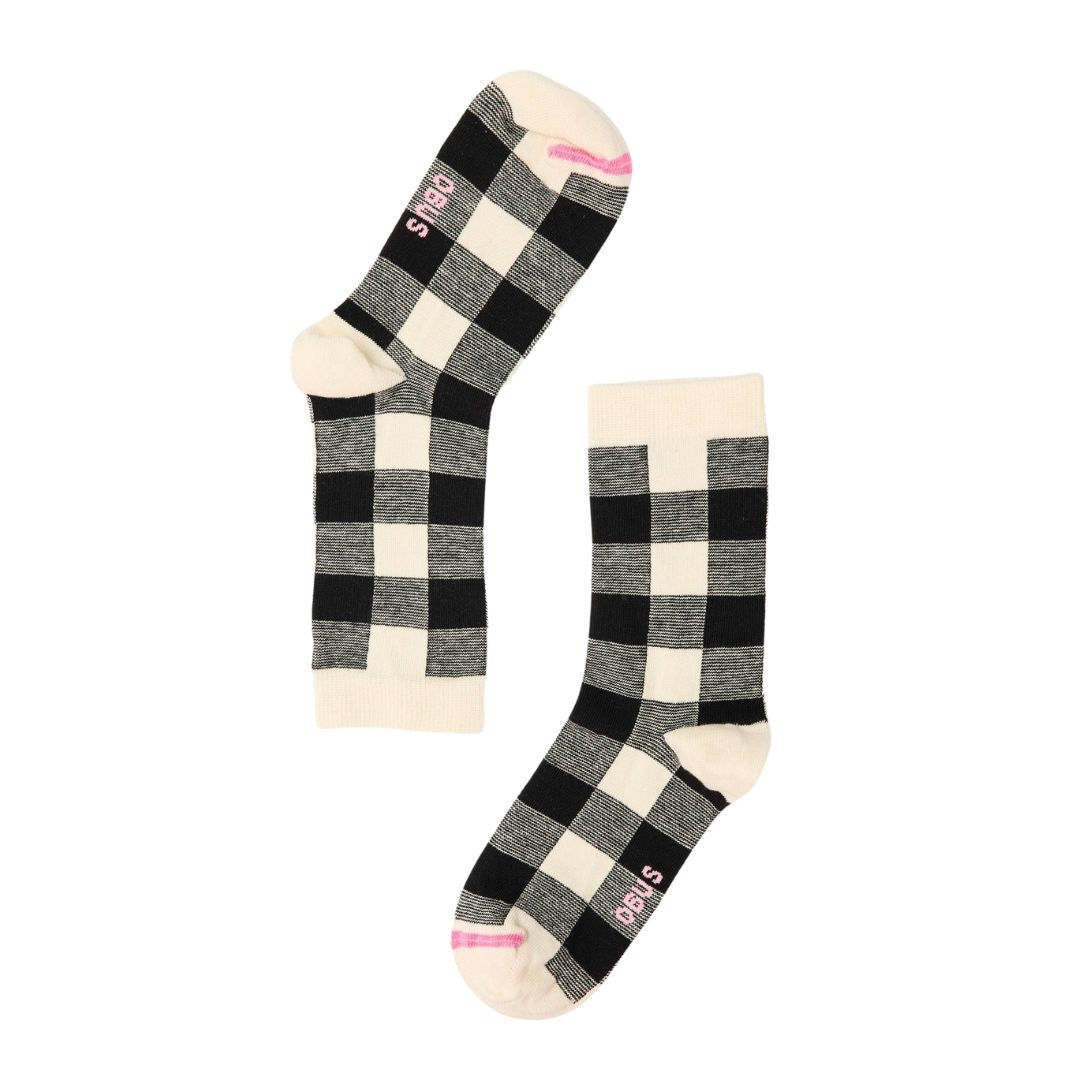 Gingham socks for the win