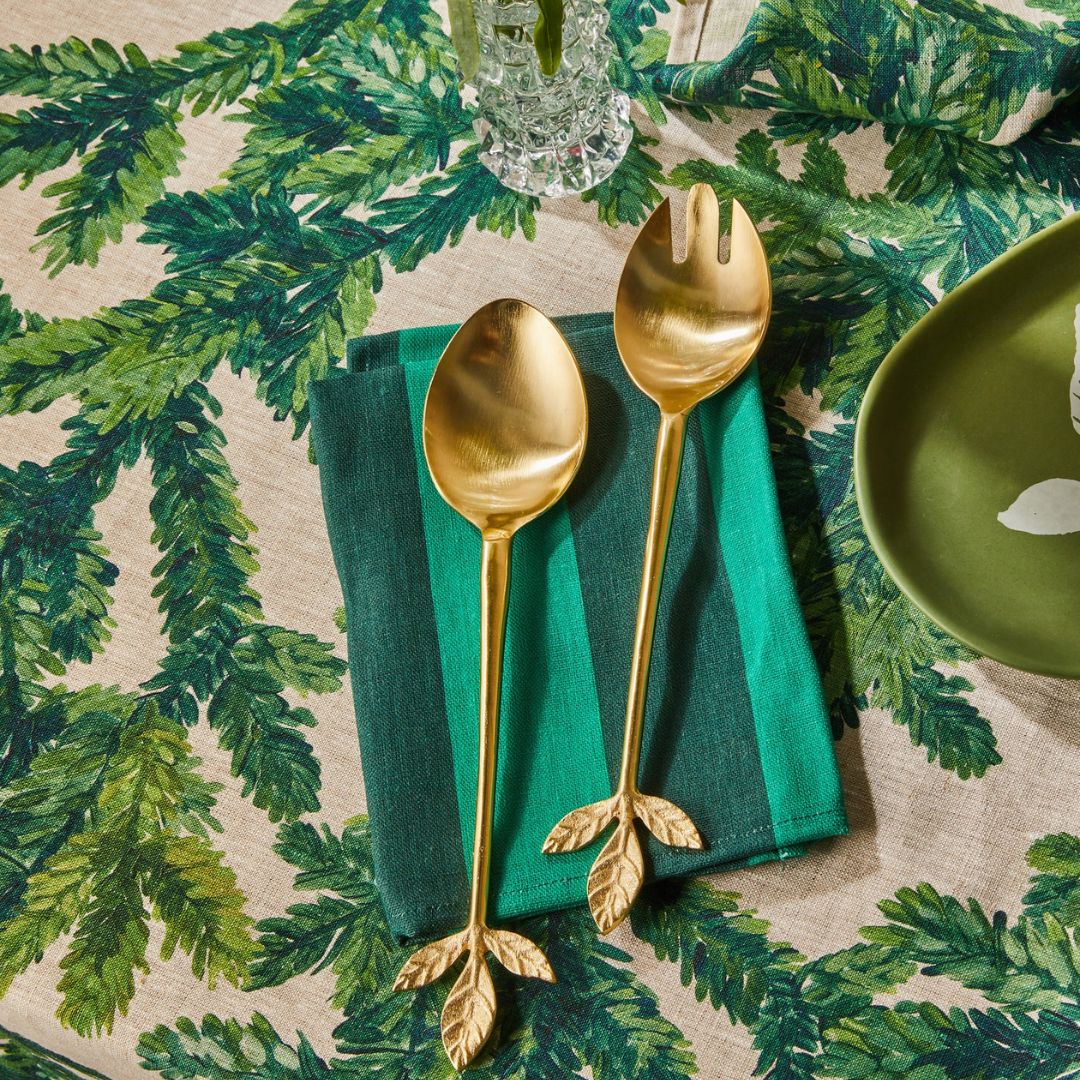 Leaves Salad Servers