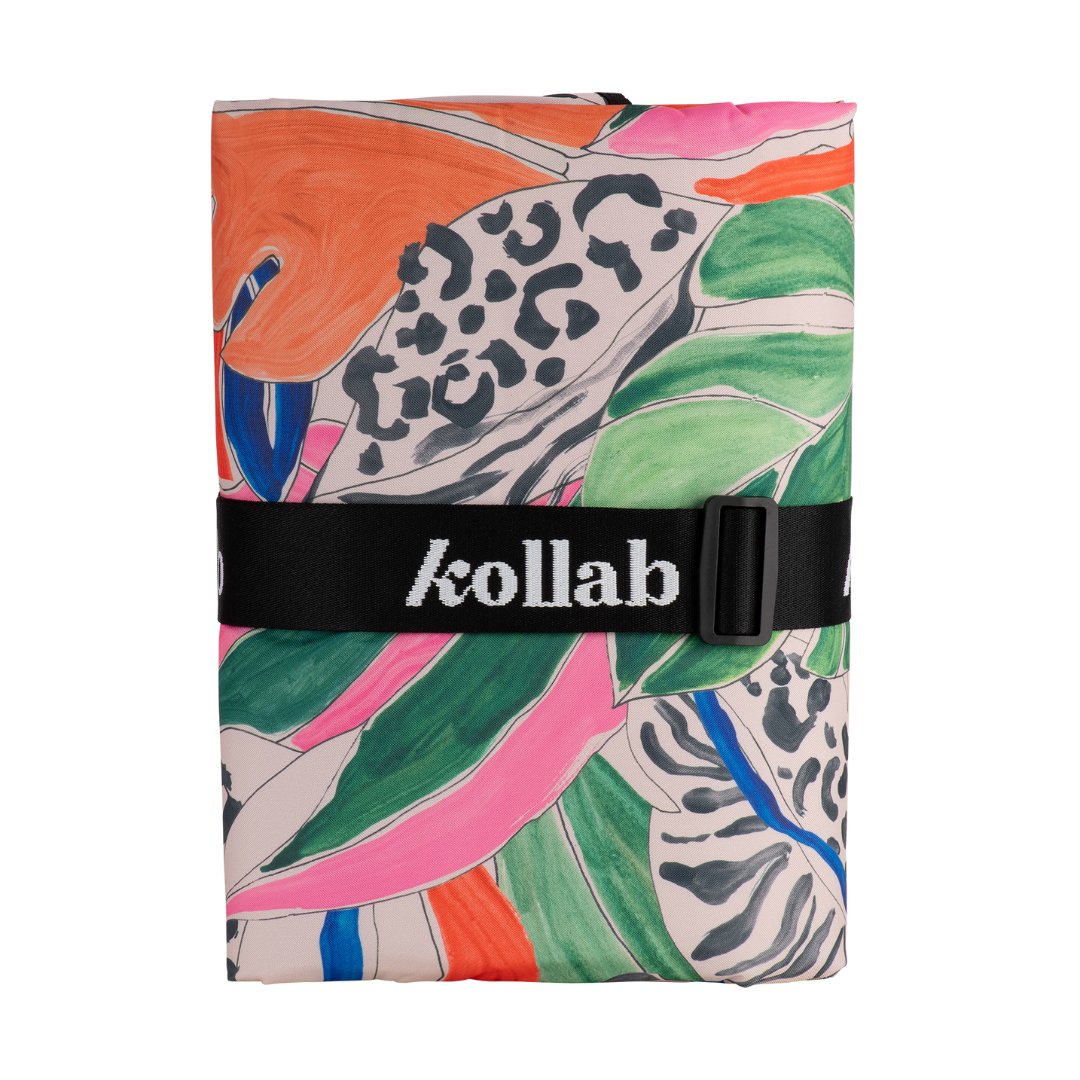 Kollab - Leopard Tropics Picnic mat