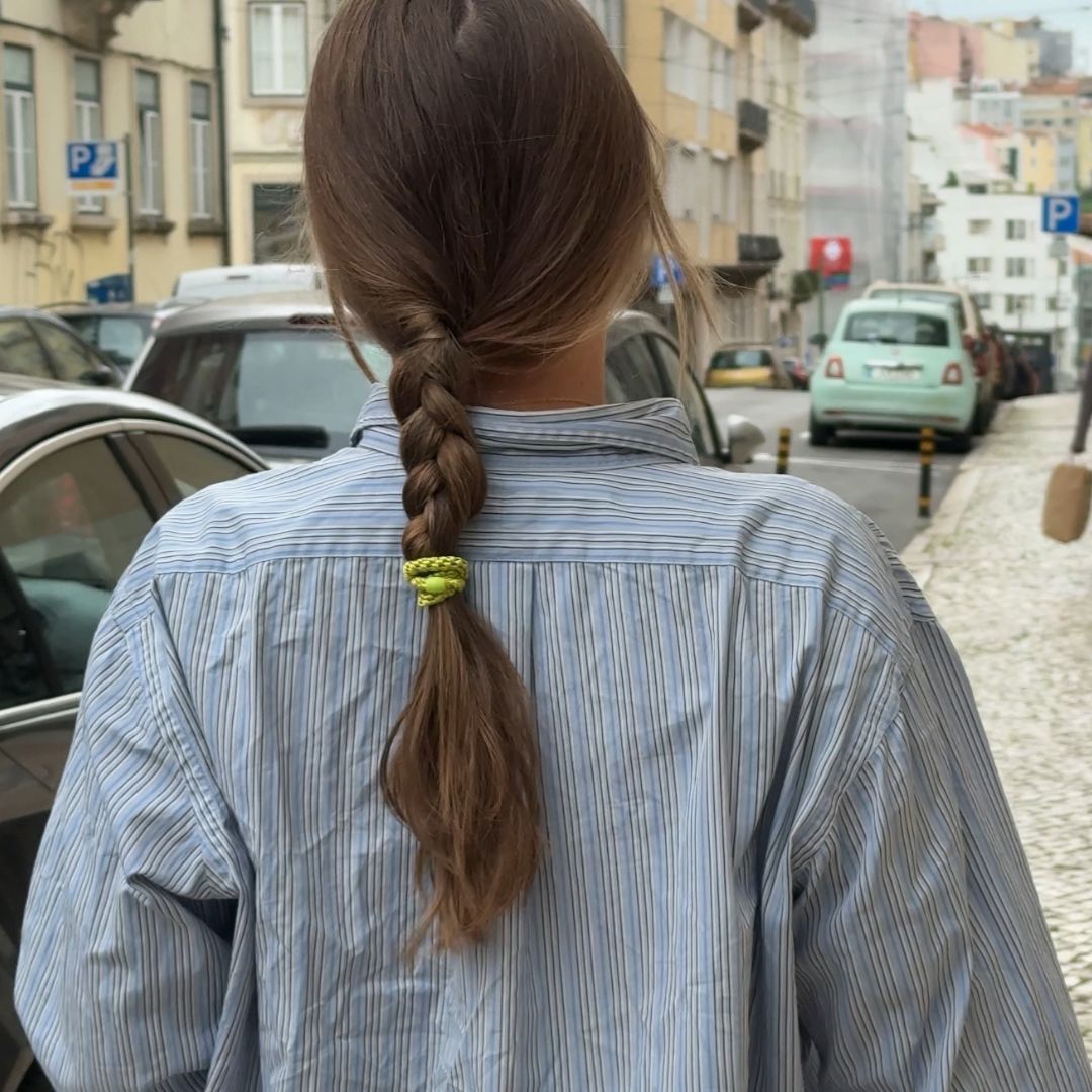 Kknekki Original Hair Tie  -   Light olive